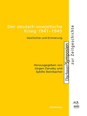 cover image of Der deutsch-sowjetische Krieg 1941-1945